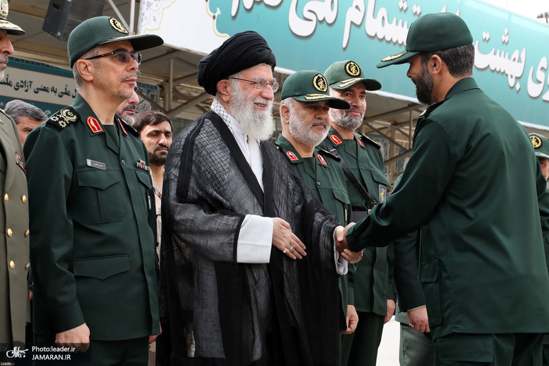 حضور فرمانده کل قوا در مراسم دانش‌آموختگی دانشجویان دانشگاه امام حسین(ع)