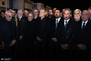 استقبال رسمی از پیکر مطهر رهبر شهید در عراق