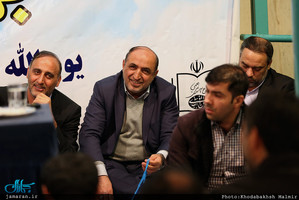 دیدار استاندار و جمعی از مدیران استان تهران با سید حسن خمینی