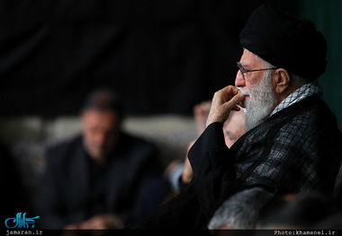 مراسم عزاداری شب عاشورای حسینی (ع) در حسینیه امام خمینی برگزار شد