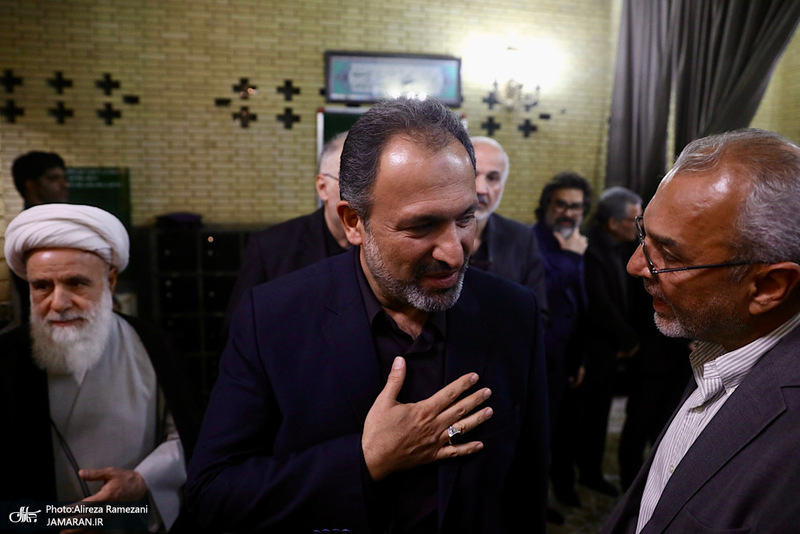 مراسم ختم همسر آیت الله سید علی سیستانی