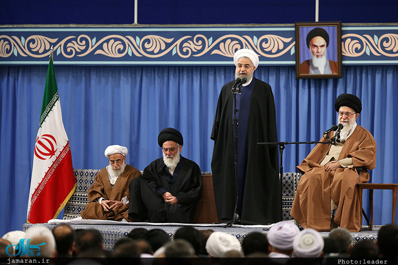 دیدار مسئولان نظام، مهمانان کنفرانس وحدت اسلامی و سفرای کشورهای اسلامی با رهبر معظم انقلاب 