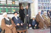 مراسم عزاداری شهادت حضرت فاطمه زهرا (س) در دفتر آیت الله العظمی صانعی (5)