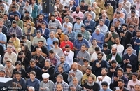 تصاویری از اقامه نماز عید سعید فطر به امامت رهبر معظم انقلاب در مصلی امام خمینی (7)