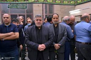 مراسم تشییع سیدعلی صنیع خانی از مسجد الرسول (ص) نازی آباد