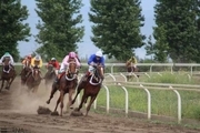 55 راس اسب در کورس بندرترکمن رقابت کردند