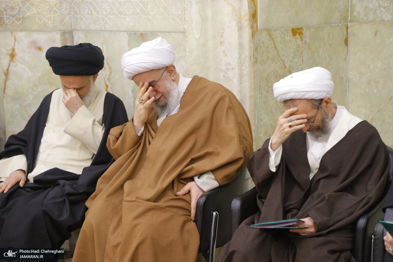 مراسم بزرگداشت آیت الله امامی کاشانی (ره) در مسجد اعظم قم