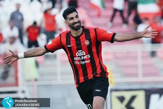 استارت نکونام در تراکتور با برد
