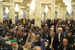 مراسم بزرگداشت شهیدان «علی رازینی» و «محمد مقیسه» در مسجد اعظم قم‎