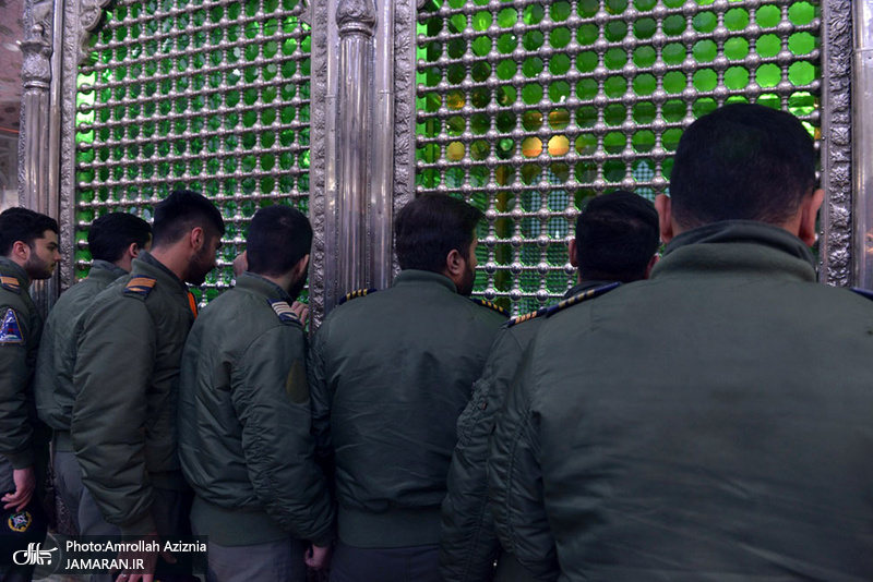 تجدید میثاق فرمانده نیروی هوایی ارتش با آرمان های حضرت امام خمینی(س)