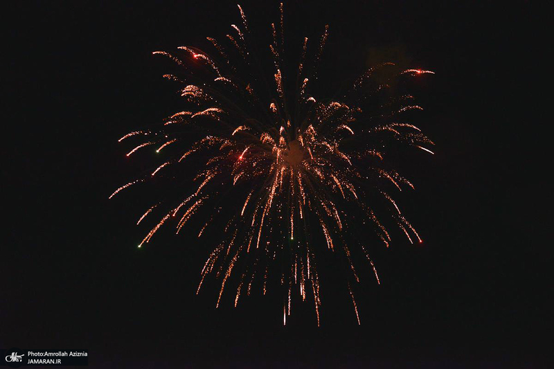 مراسم نورافشانی حرم امام خمینی (س) به مناسبت چهل و پنجمین سالگرد پیروزی انقلاب