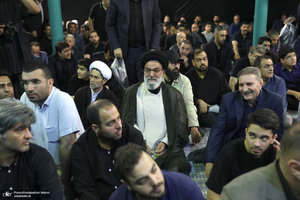 مراسم بزرگداشت همسر آیت الله موسوی بجنوردی (ره) در حسینیه شماره یک جماران-3