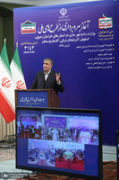 مراسم بهره برداری از طرحهای ملی وزارت راه و شهرسازی