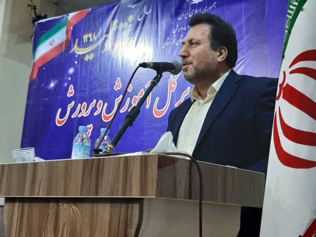 میانگین پوشش دانش آموزان متوسطه دوم خوزستان چهاردرصد کمتر ازنرم کشوری