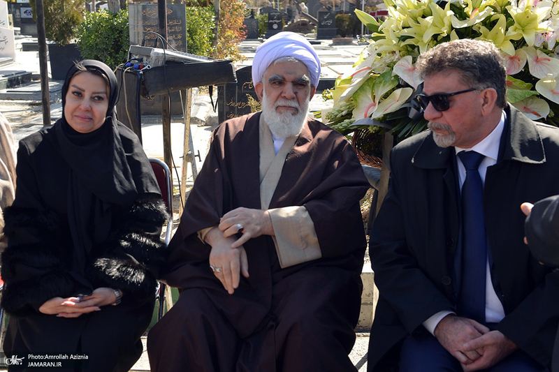 مراسم تشییع و خاکسپاری صلاح زواوی سفیر سابق فلسطین در تهران