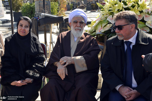 مراسم تشییع و خاکسپاری صلاح زواوی سفیر سابق فلسطین در تهران