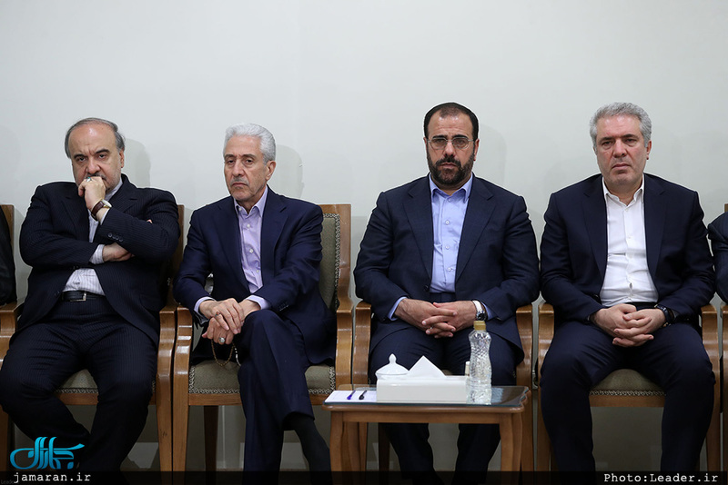 دیدار رئیس‌جمهور و اعضای هیأت دولت با رهبر معظم انقلاب