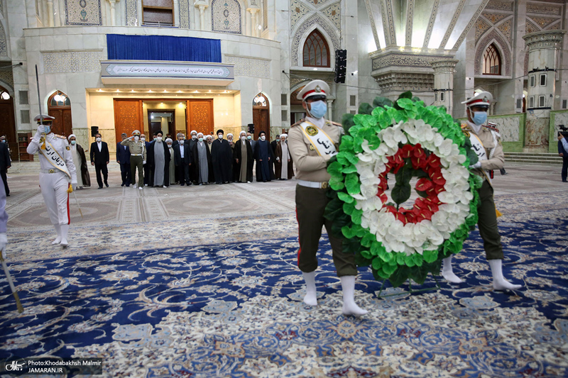 تجدید میثاق رئیس قوه قضائیه و مسئولان عالی قضایی با آرمان‌های حضرت امام خمینی (س)