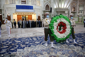 تجدید میثاق رئیس قوه قضائیه و مسئولان عالی قضایی با آرمان‌های حضرت امام خمینی (س)