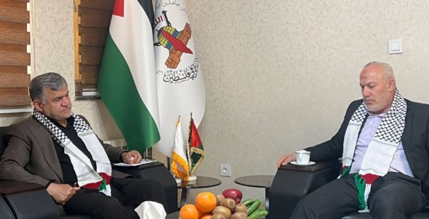 بررسی گام های جدید برای حمایت از آرمان فلسطین در دیدار دبیرکل حزب موتلفه با نماینده جهاد اسلامی