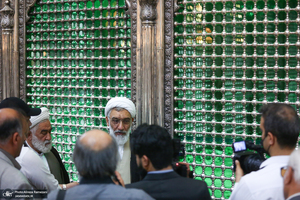 دیدار حجت الاسلام و المسلمین مصطفی پور محمدی با سید حسن خمینی