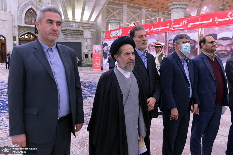 تجدید میثاق استاندار، فرمانداران، مدیران و ائمه جمعه تهران با آرمان های حضرت امام خمینی (س)