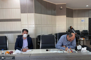 جلسه مشترک شورای معاونین موسسه تنظیم و نشر آثار امام خمینی(ره) و هیات رئیسه پژوهشکده امام خمینی و انقلاب اسلامی