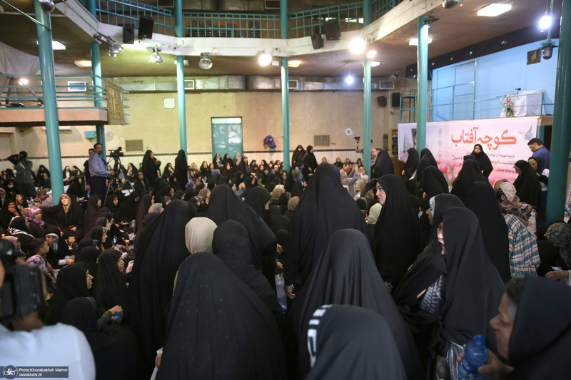 مراسم «کوچه آفتاب» در جماران