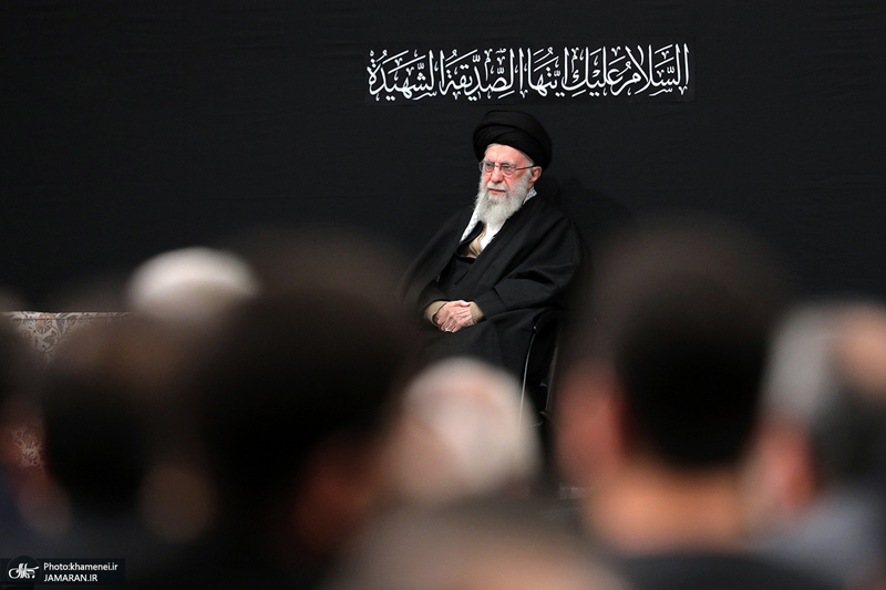 دومین شب مراسم عزاداری حضرت فاطمه‌زهرا (س) در حسینیه امام خمینی