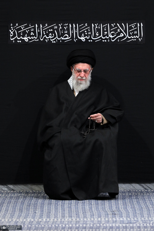 دومین شب مراسم عزاداری حضرت فاطمه‌زهرا (س) در حسینیه امام خمینی