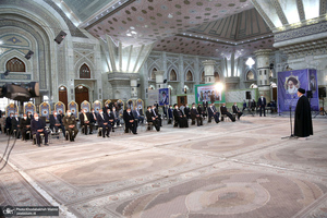 تجدید میثاق رئیس جمهور و اعضای دولت با آرمان های حضرت امام (س)