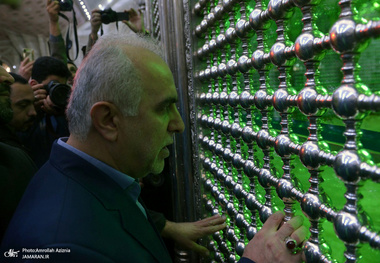 تجدید میثاق وزیر و کارکنان وزارت اقتصاد و امور دارایی با آرمان‌های امام(س)