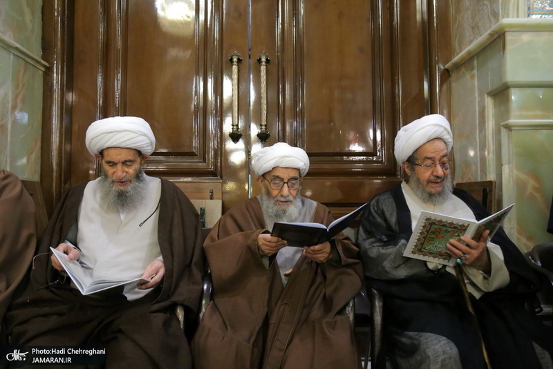 مراسم بزرگداشت آیت الله سیدجعفر خوانساری(ره) با حضور سید حسن خمینی