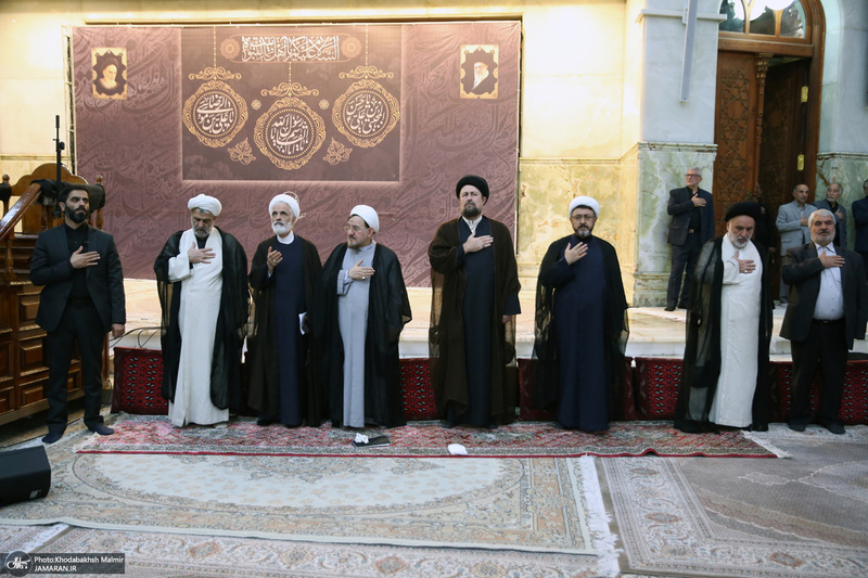 مراسم سوگواری رحلت حضرت رسول اکرم (ص)، شهادت امام حسن مجتبی (ع) و شهادت امام رضا (ع) در حرم مطهر امام خمینی (س)