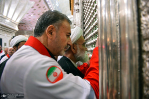 تجدید میثاق مدیران و کارکنان هلال احمر با آرمان های حضرت امام خمینی(س)