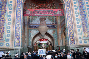 مراسم تشییع پیکر مرحوم روح الله حسینیان