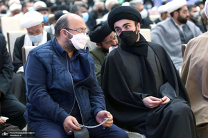 مراسم دوازدهمین سالگرد رحلت همسر گرامی امام و بیست و هفتمین سالگرد ارتحال سید احمد خمینی (ره)