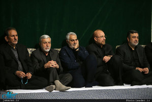 دومین شب مراسم عزاداری حضرت اباعبدالله الحسین(ع) با حضور رهبر معظم انقلاب 