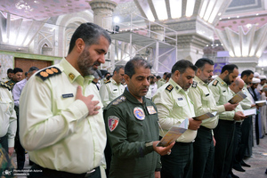 تجدید میثاق نیروهای فراجا با آرمان های امام خمینی (س)