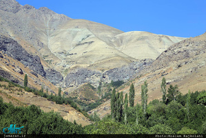 مسیر روستای سنگان تا آبشار سنگان 