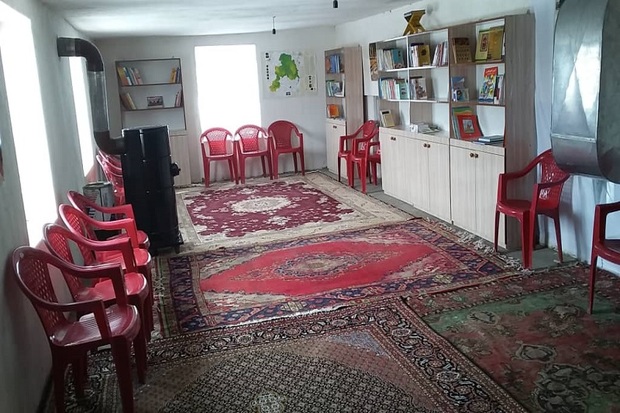 کتابخانه روستایی «قاجر» در بوکان افتتاح شد