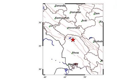 سه زمین لرزه امروز استان خوزستان را لرزاند