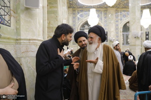 مراسم بزرگداشت آیت الله امامی کاشانی (ره) در مسجد اعظم قم