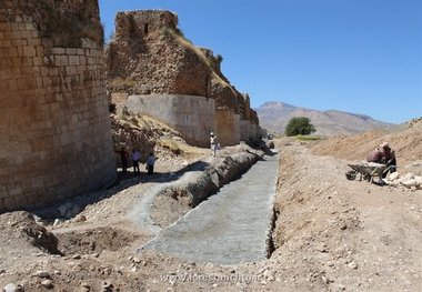 پایان مرمت و استحکام بخشی بستر پل تاریخی کشکان لرستان