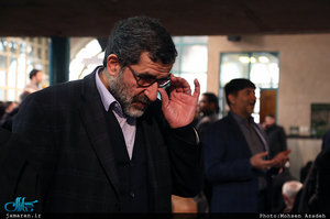  مراسم وداع با پیکر آیت الله هاشمی رفسنجانی(ره) در حسینیه جماران