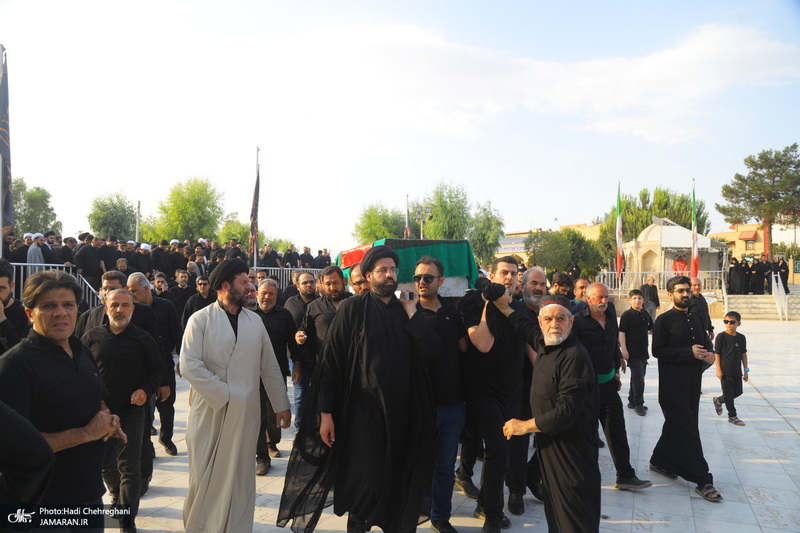 مراسم تشییع و ترحیم مرحومه سیده زهرا هاشمی شاهرودی‎