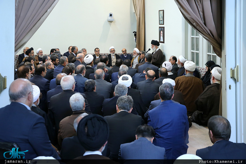 دیدار نوروزی جمعی از مسئولان کشور با رهبر معظم انقلاب 