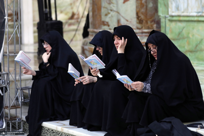 احیای شب بیست و یکم ماه مبارک رمضان در حرم مطهر امام خمینی (س)