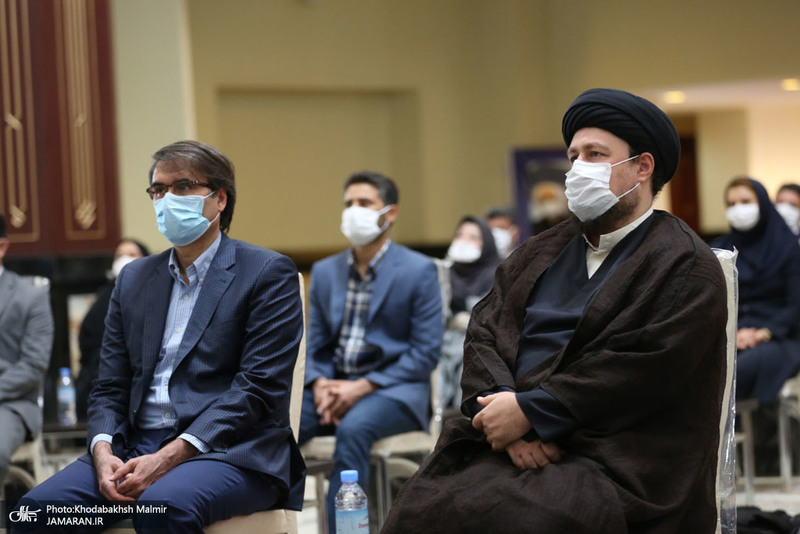 مراسم پنجاهمین سال تاسیس بهشت زهرا (س)‌ در حرم امام خمبنی