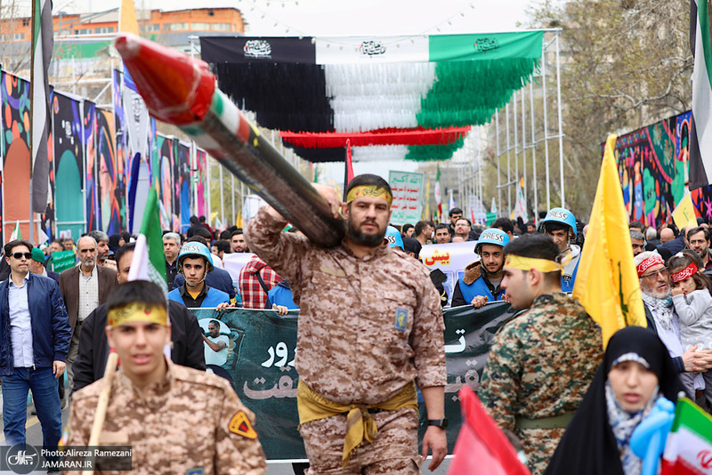 راهپمایی با شکوه روز قدس در تهران-۴